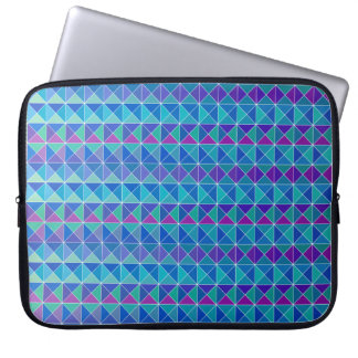 Blaue Lila Mischung Laptopschutzhülle