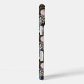 BLAUE LILA PINK WHITE HALLOWEEN PUMPKINS Case-Mate iPhone HÜLLE (Rückseite / Rechts)