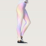 Blaue Lila rosa gelbe Streifen Vorlage Moderne Leggings<br><div class="desc">Blaue Lila rosa gelbe Streifen Vorlage Moderne Frauen Leggings.</div>
