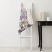 Blaue Lila Schmetterlinge Sherpadecke (Beispiel)