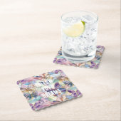 Blaue Lila Schmetterlinge Untersetzer (Vor Ort)