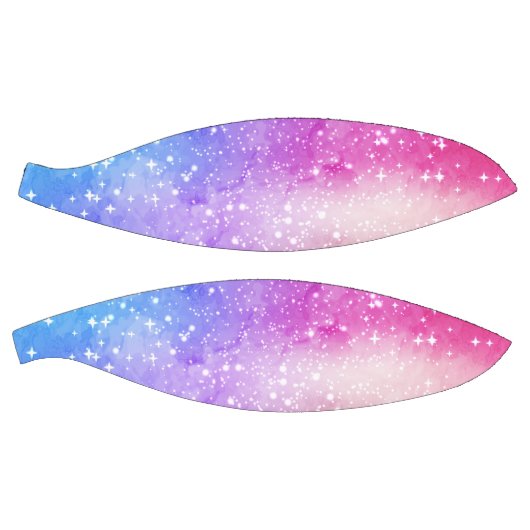 Blaue lila Sternengalaxie Basketball (Panele)