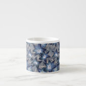 Blaue Lilien Espressotasse (Vorderseite)