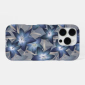 Blaue Lilien iPhone Hülle (Rückseite (Horizontal))