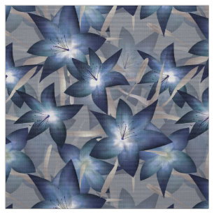 Blaue Lilien, Lilien Stoff