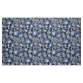 Blaue Lilien, Lilien Stoff (Fat Quarter (45,7 x 55,9 cm))