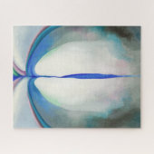 Blaue Linie | Georgia O'Keeffe | Puzzle (Horizontal)
