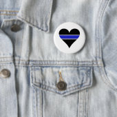 Blaue Linie Herz Button (Beispiel)