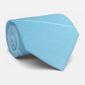 Blaue Linie Krawatte (Gerollt)