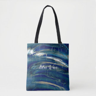 Blaue Linie Tasche