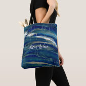 Blaue Linie Tasche (Von Nahem)