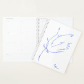 Blaue Linien 2 Agenda Planer (Anzeige)