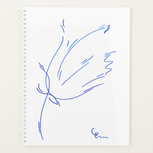 Blaue Linien 2 Agenda Planer