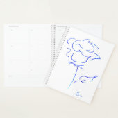 Blaue Linien 4 Agenda Planer (Anzeige)