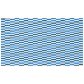 Blaue Linien-Fluß-Tischdecke Tischdecke (Vorderseite (Horizontal))
