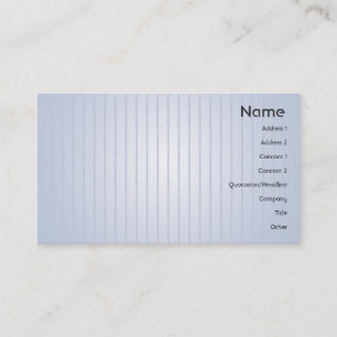 Blaue Linien - Geschäft Visitenkarte