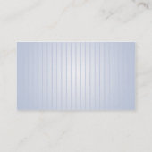 Blaue Linien - Geschäft Visitenkarte (Rückseite)