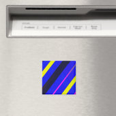 Blaue Linien Magnet (In Situ (Geschirrspüler))
