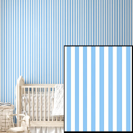 Blaue Linien mit hellen und mittleren Streifen Tapete