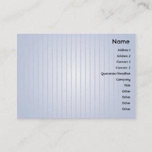 Blaue Linien - mollig Visitenkarte