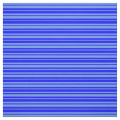 Blaue Linien und Blumenmuster Stoff (Muster)