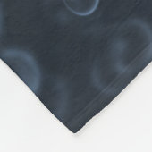 Blaue Linsen, Buch Fleecedecke (Ecke)