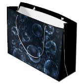 Blaue Linsen, Buch Große Geschenktüte (Rückseite Schrägansicht)
