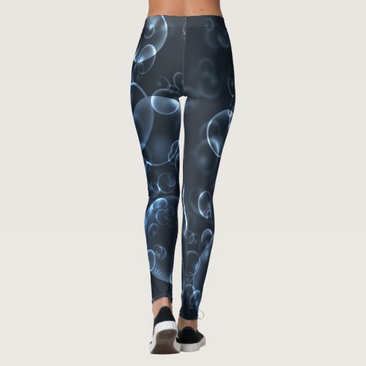 Blaue Linsen, Buch Leggings (Rückseite)