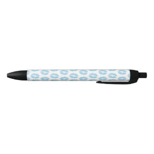 Blaue Lippen, Lippenmuster, Blauer Lippenstift, Ku Kugelschreiber