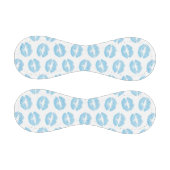 Blaue Lippen, Lippenmuster, blauer Lipstick, Kuss Baseball (Paneele)