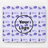 Blaue LKW-Geschäftsstruktur Mousepad (Vorne)