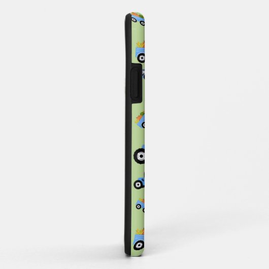 Blaue LKW-Nutzfahrzeug Case-Mate iPhone Hülle (Hinten/Rechts)