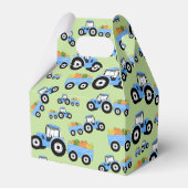 Blaue LKW-Nutzfahrzeug Geschenkschachtel (Rückseite)