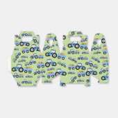 Blaue LKW-Nutzfahrzeug Geschenkschachtel (Ungefaltet)