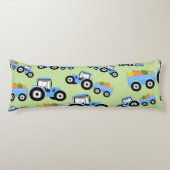 Blaue LKW-Nutzfahrzeug Seitenschläferkissen (Vorderseite)