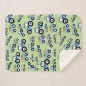 Blaue LKW-Nutzfahrzeug Sherpadecke (Vorderseite (Horizontal))