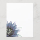 Blaue Lotus Manufaktur Flyer (Hinten)