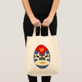 Blaue Lucha-Libre-Maske Tragetasche (Vorderseite (Produkt))