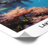 Blaue Luft - Lago Maggiore Italien Poster (Ecke)