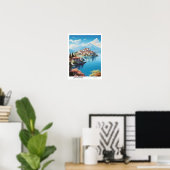 Blaue Luft - Lago Maggiore Italien Poster (Heimbüro)
