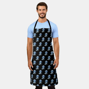 Blaue Lumineszenz Schürze
