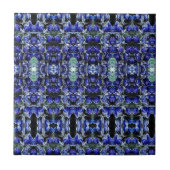 Blaue Lupine Tile Fliese (Vorderseite)