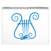 Blaue Lyra Kalender (Titelbild)