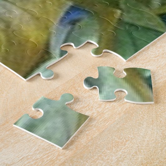 Blaue Macaws Puzzle (Seite)