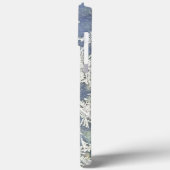 Blaue Macro-Naturfotografie, gefroren Case-Mate iPhone Hülle (Rückseite / Links)