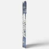 Blaue Macro-Naturfotografie, gefroren Case-Mate iPhone Hülle (Rückseite / Rechts)