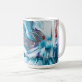 Blaue Magie Kaffeetasse (VorderseiteRechts)