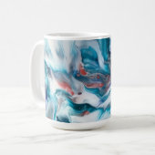 Blaue Magie Kaffeetasse (Vorderseite Links)