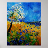 Blaue Maisblumen45.0108 Poster (Vorne)