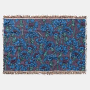 Blaue Maisblumen, wilde Blume Decke